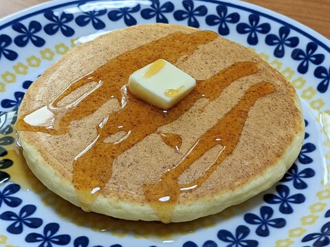 豆腐を入れて❀ふかふかホットケーキ